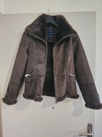Manteau suédine Salsa Taille S