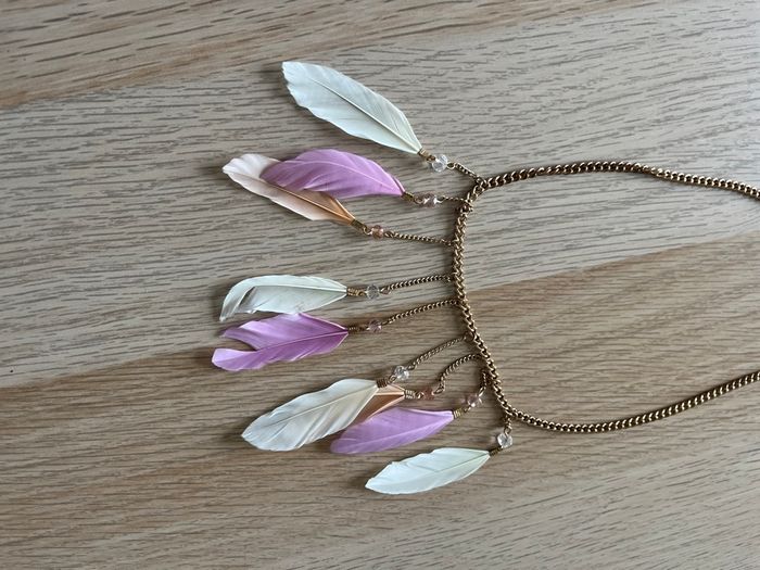 Collier plumes Étam - photo numéro 3