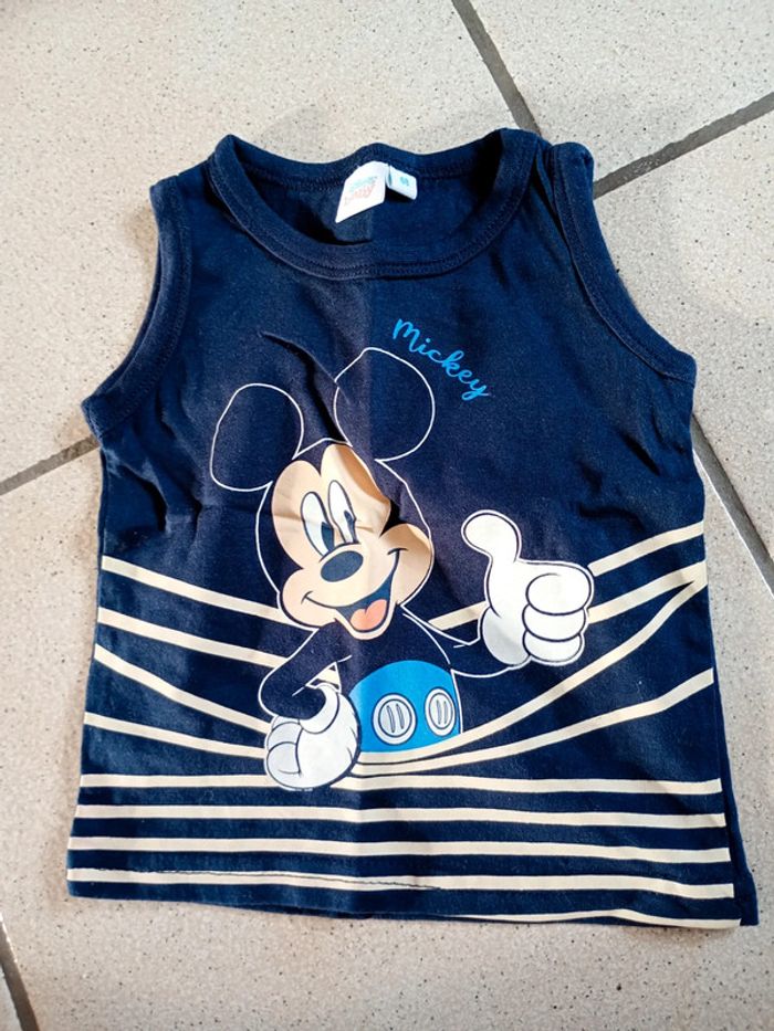 Débardeur mickey taille 68