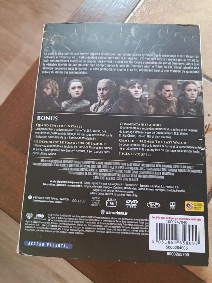 Game of throne saison 8 - photo numéro 2