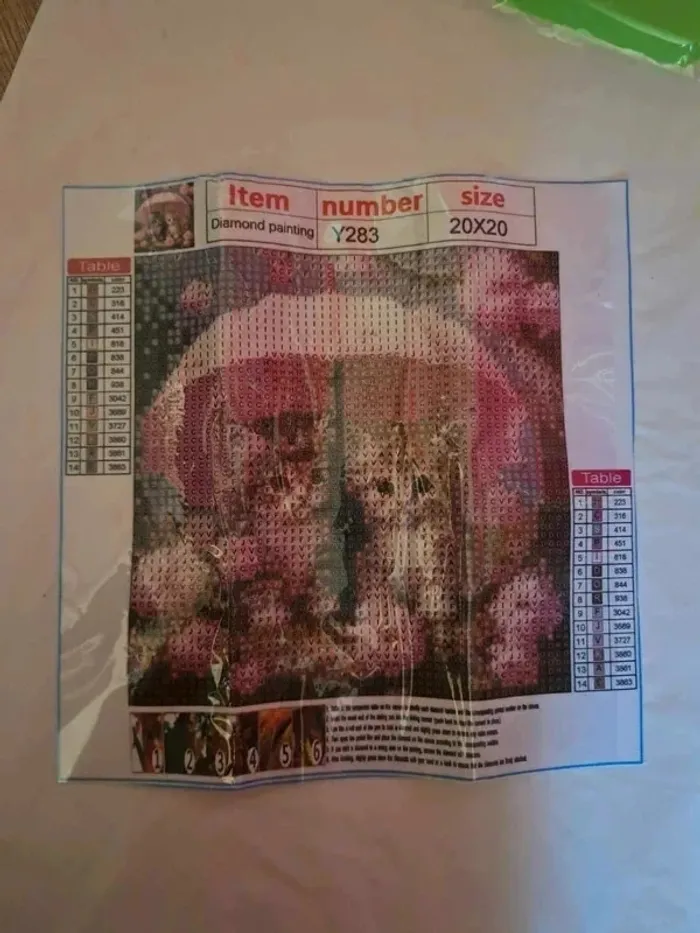 Diamond Painting chats NEUF - photo numéro 4