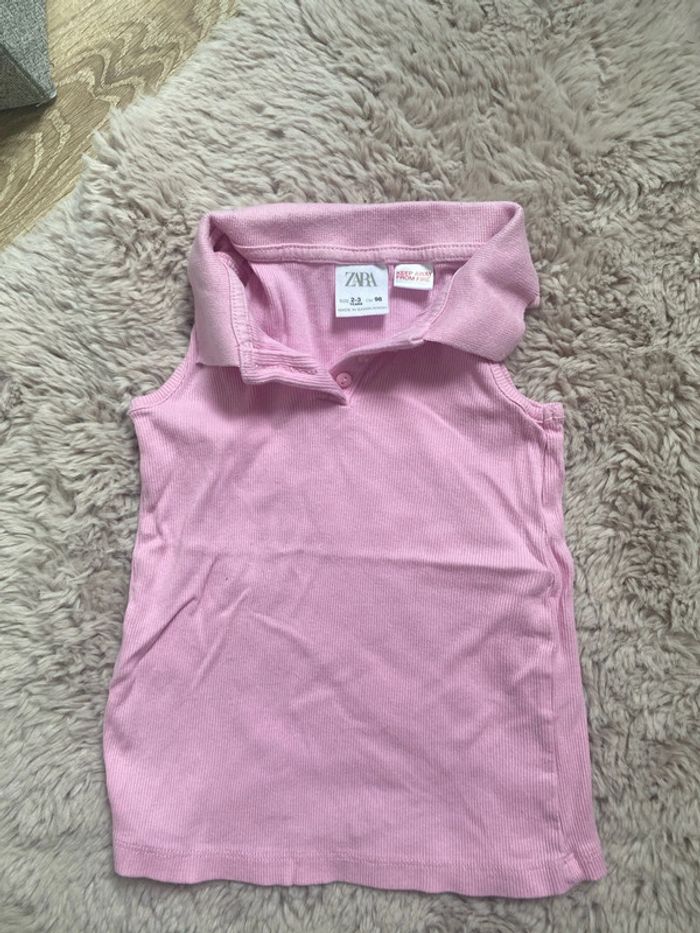 T-shirt polo 2-3 ans zara