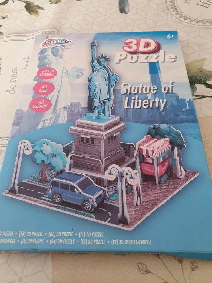 Puzzle 3D Statue de la Liberté