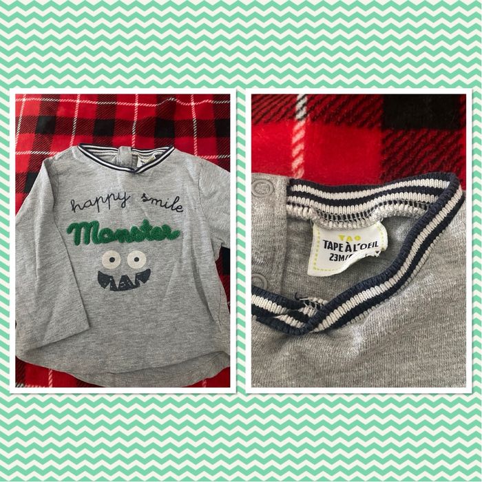 Lot 3 t shirt a manches longues