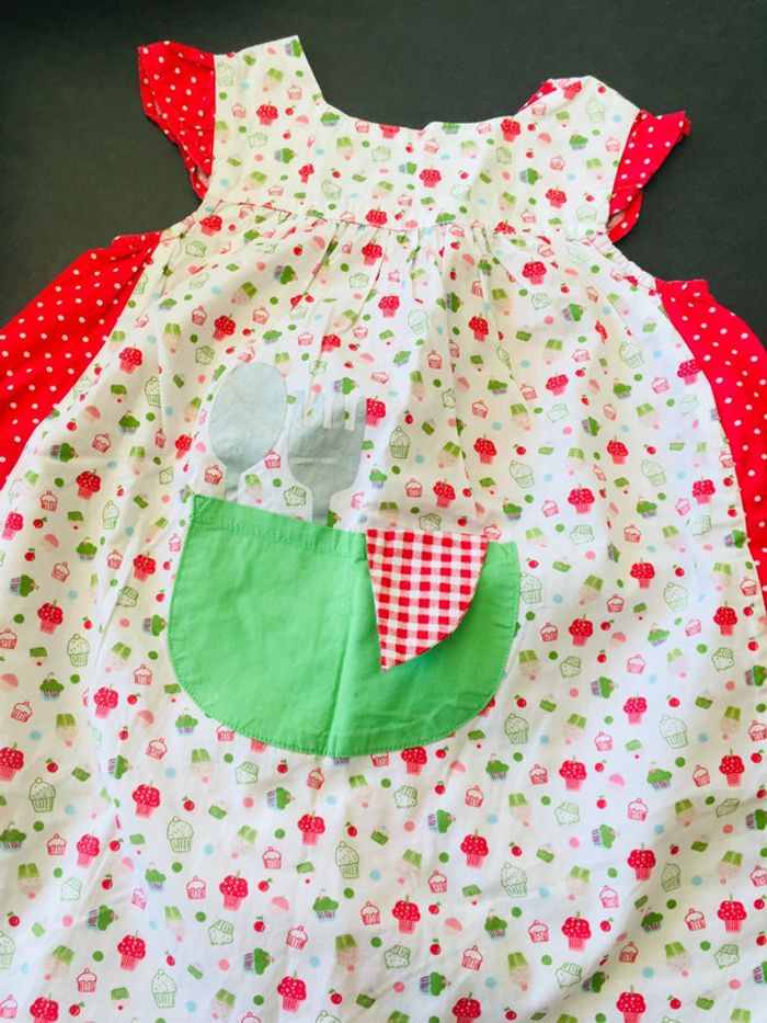 Ensemble robe et boomer 18 24 mois vêtement bébé fille orchestra - photo numéro 2