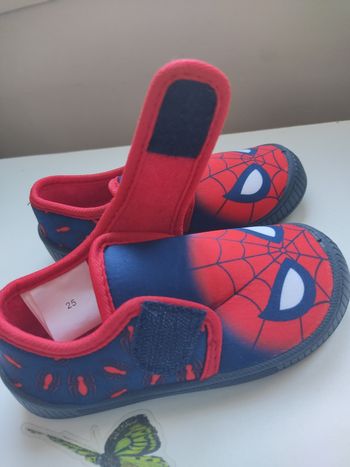 Pantoufles spiderman