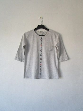 T-shirt gris Roxy 12 ans