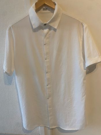 Chemise en lin  manche courte taille S