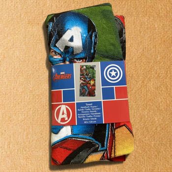 AVENGERS - Serviette de bain / plage 100% coton 60x120cm