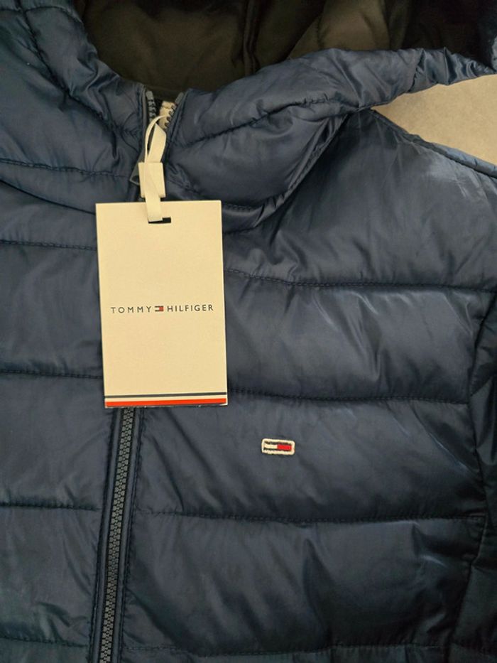 Doudoune bleu marine Tommy Hilfiger - photo numéro 2