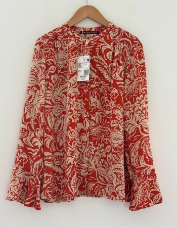Blouse Comptoir des Cotonniers femme 40 crêpe satin viscose