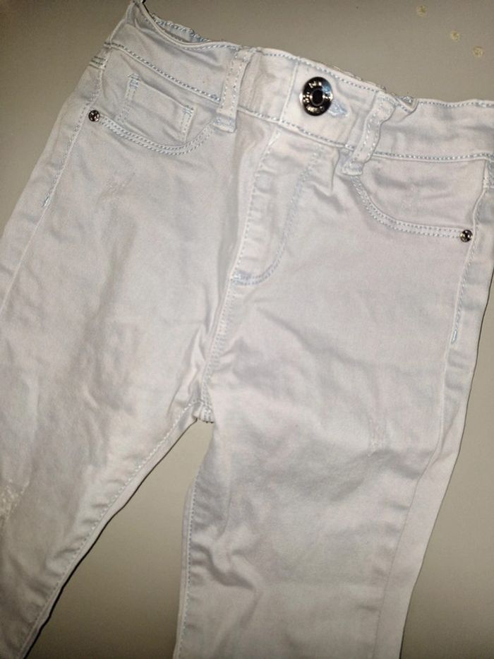 Pantalon 5 ans Bleu ciel - photo numéro 2