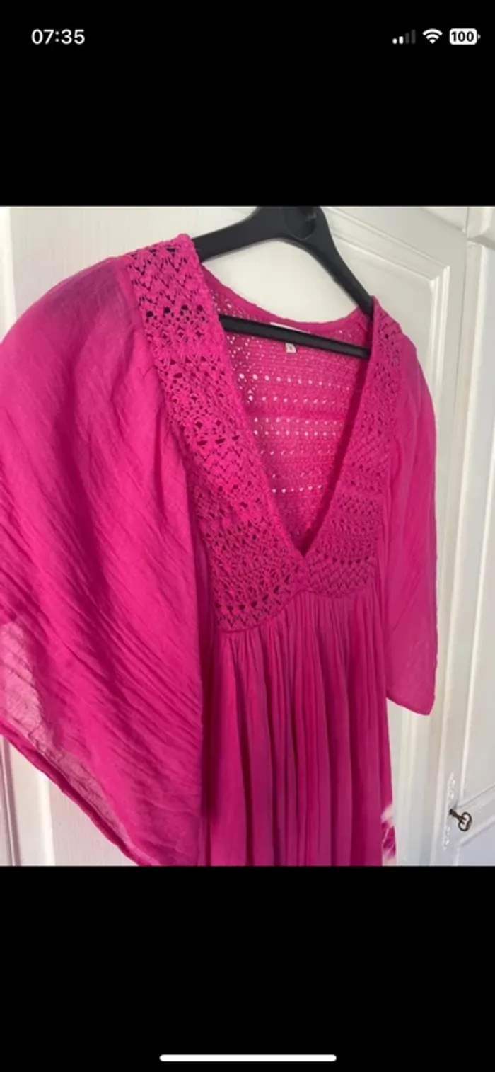 Robe longue fushia Goa collection M - photo numéro 2