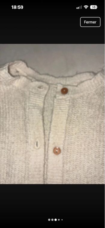 Gilet fantaisie  fille