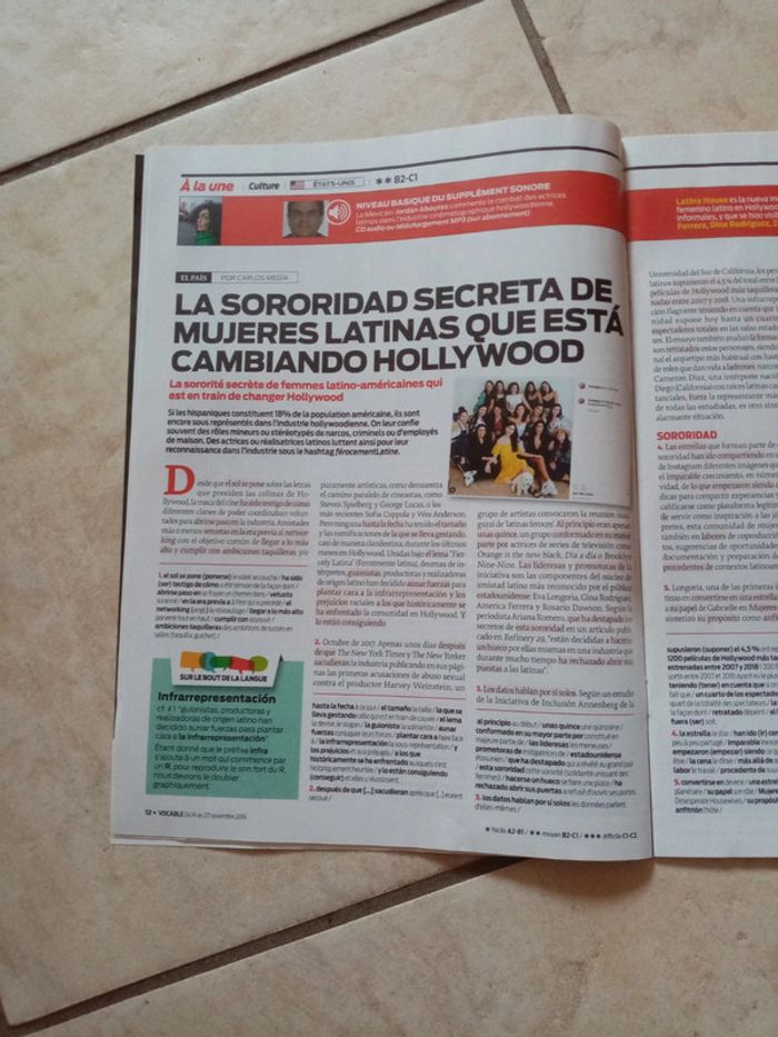 5 magazines Vocable espagnol - photo numéro 3
