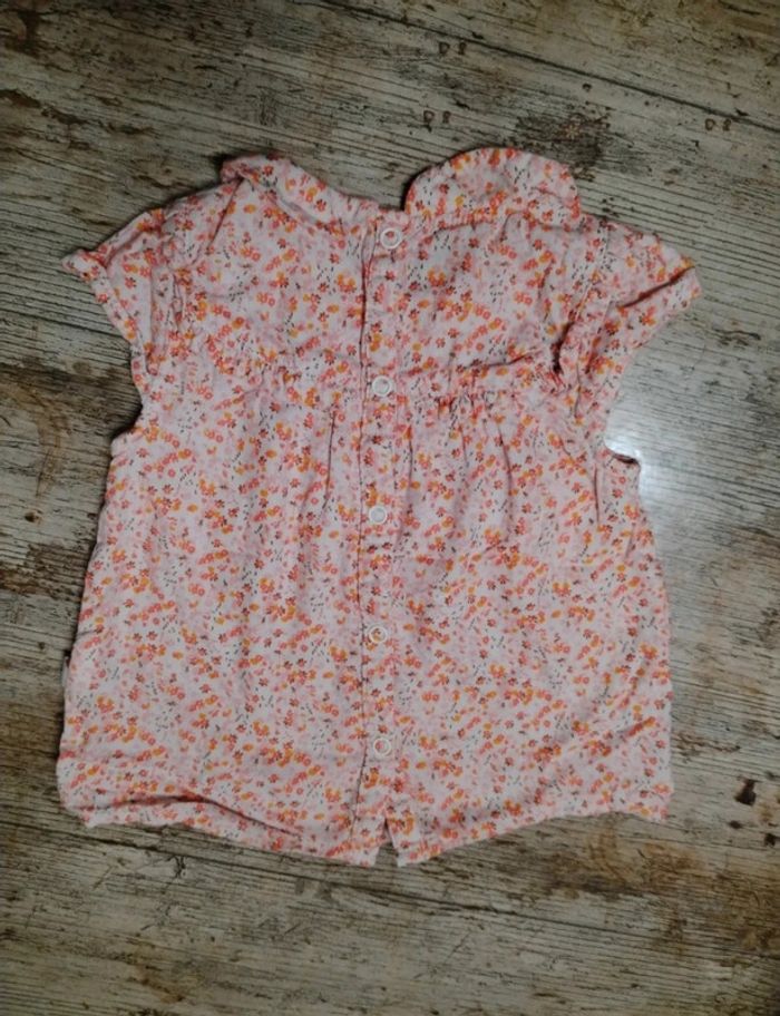 Jolie robe fleurie été fille 3 mois TAO - photo numéro 4
