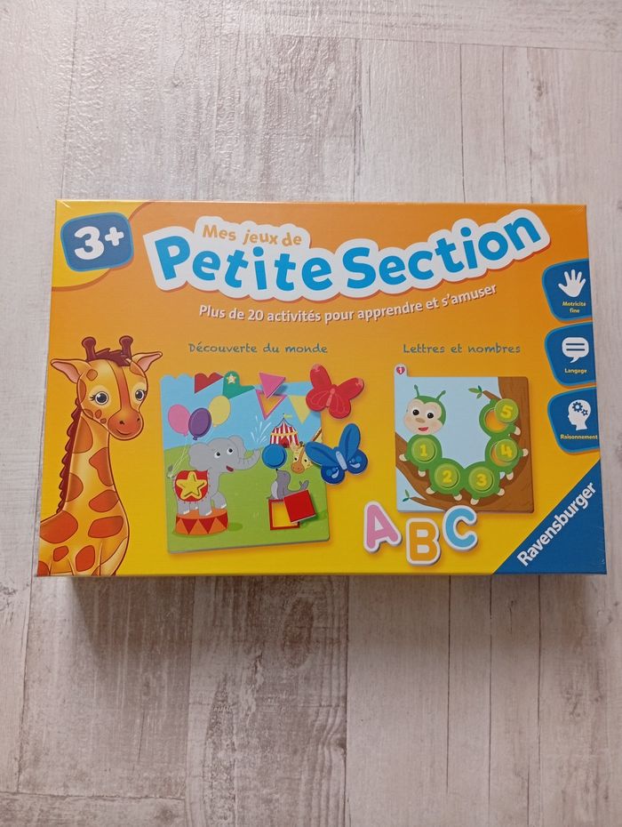 mes jeux de petite section ravensburger