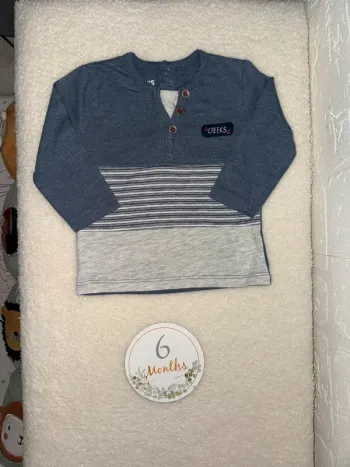 Tee-shirts à manche longue • creeks • taille 6 mois