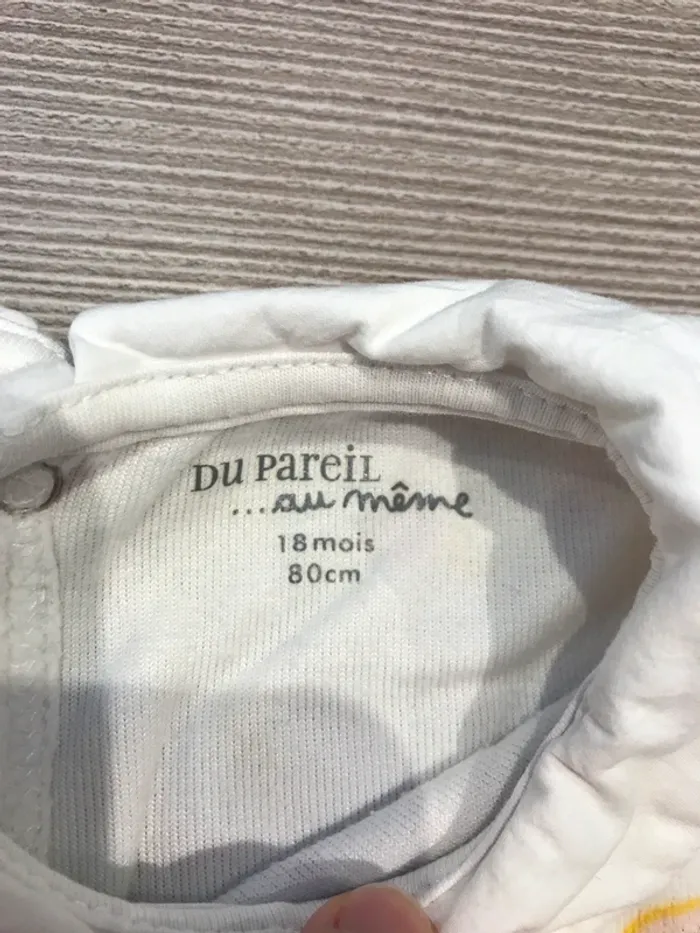 Pyjama coeurs rose & doré DPAM 18 mois 🌸 - photo numéro 7