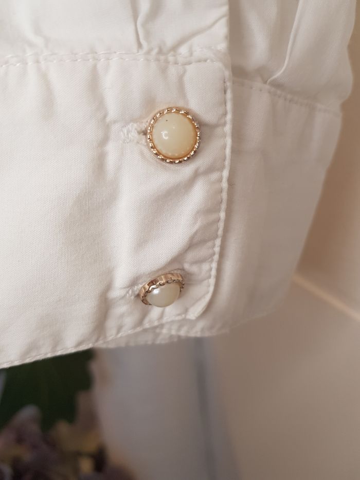Chemise manches longues blanche - photo numéro 6