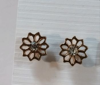 Boucles d'oreille fleur