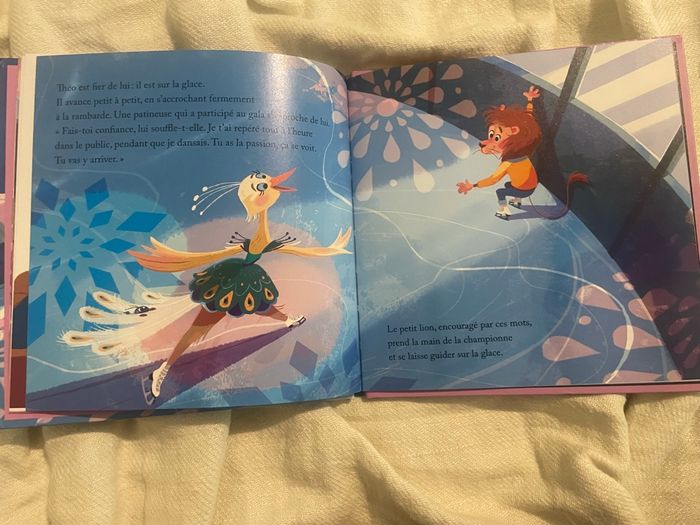 Livre « le gala de patinage » Virginie grimaldie - photo numéro 3