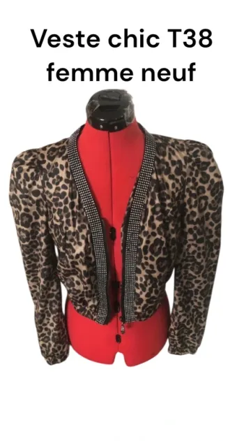 Veste chic T38 femme neuf 👩