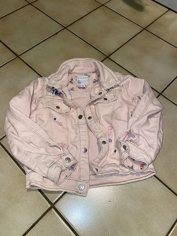 Veste rose, pâle,, 36 mois