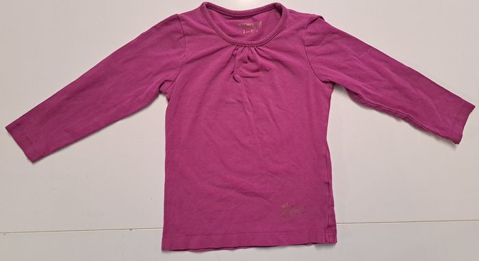 Lot de 4 t-shirts ML fille 24 mois TBE - photo numéro 8