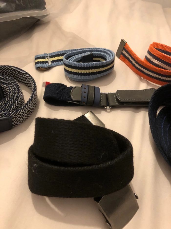 Gros lot de ceinture enfant - photo numéro 3