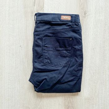Burton Pantalon Slim Noir Urban Chic Homme Exclusive Luxury en très bon état (Taille 38)