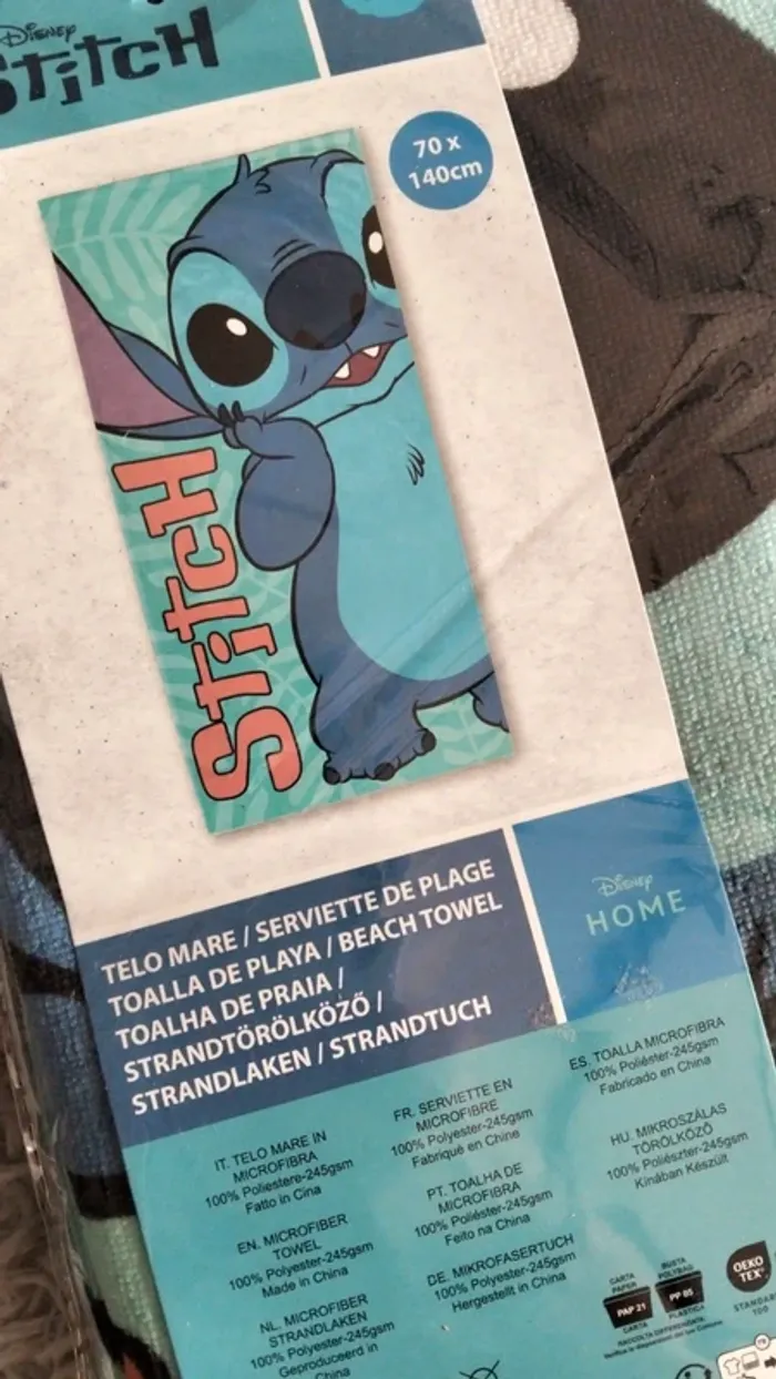 Serviette de plage Stitch 💐 - photo numéro 2