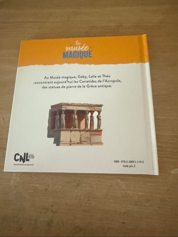 Livre Happy Meal «Les cariatides de l’Acropole» - photo numéro 2