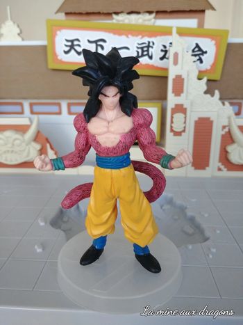 Figurine Dragon Ball Z Real Works DBZ Goku SS4 figure DBZ DBS rare gokou