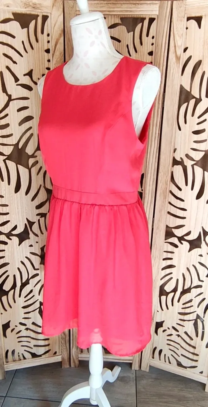 Robe fluide fushia T 40 Only - photo numéro 4