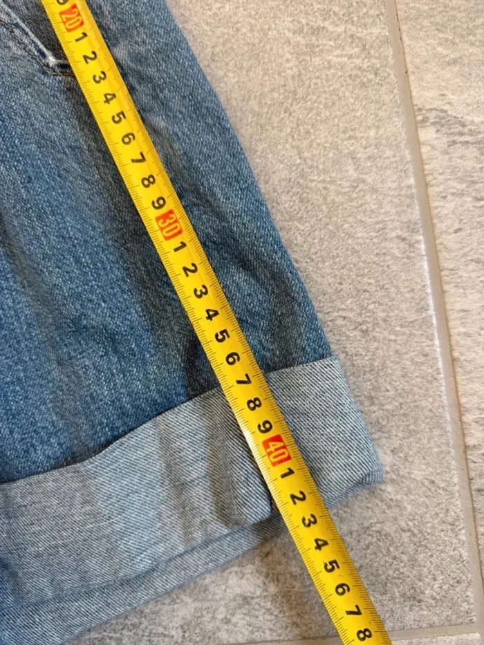 Short en jeans taille haute Essentiel Anwerp femme taille 34 parfait état - photo numéro 9