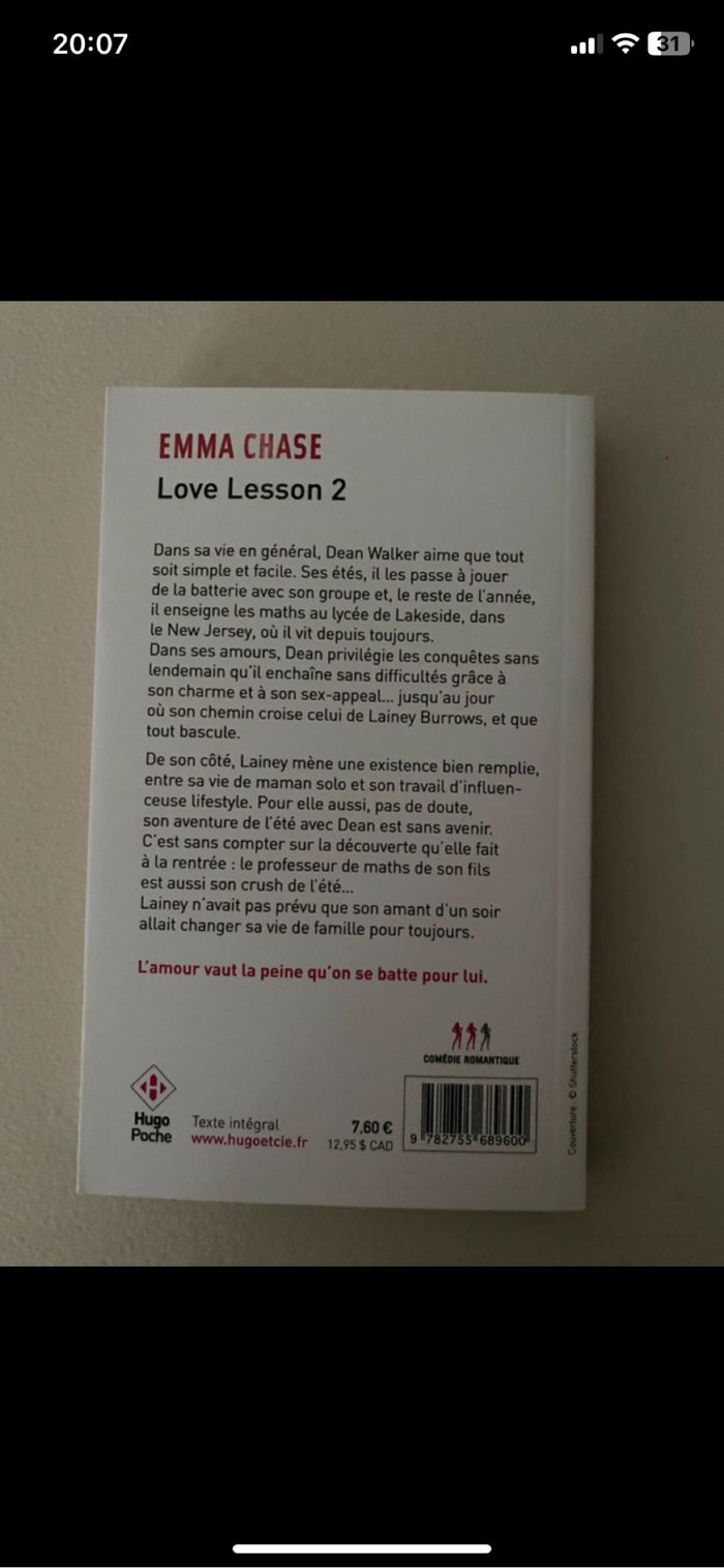 Livre love lesson 2 - photo numéro 3
