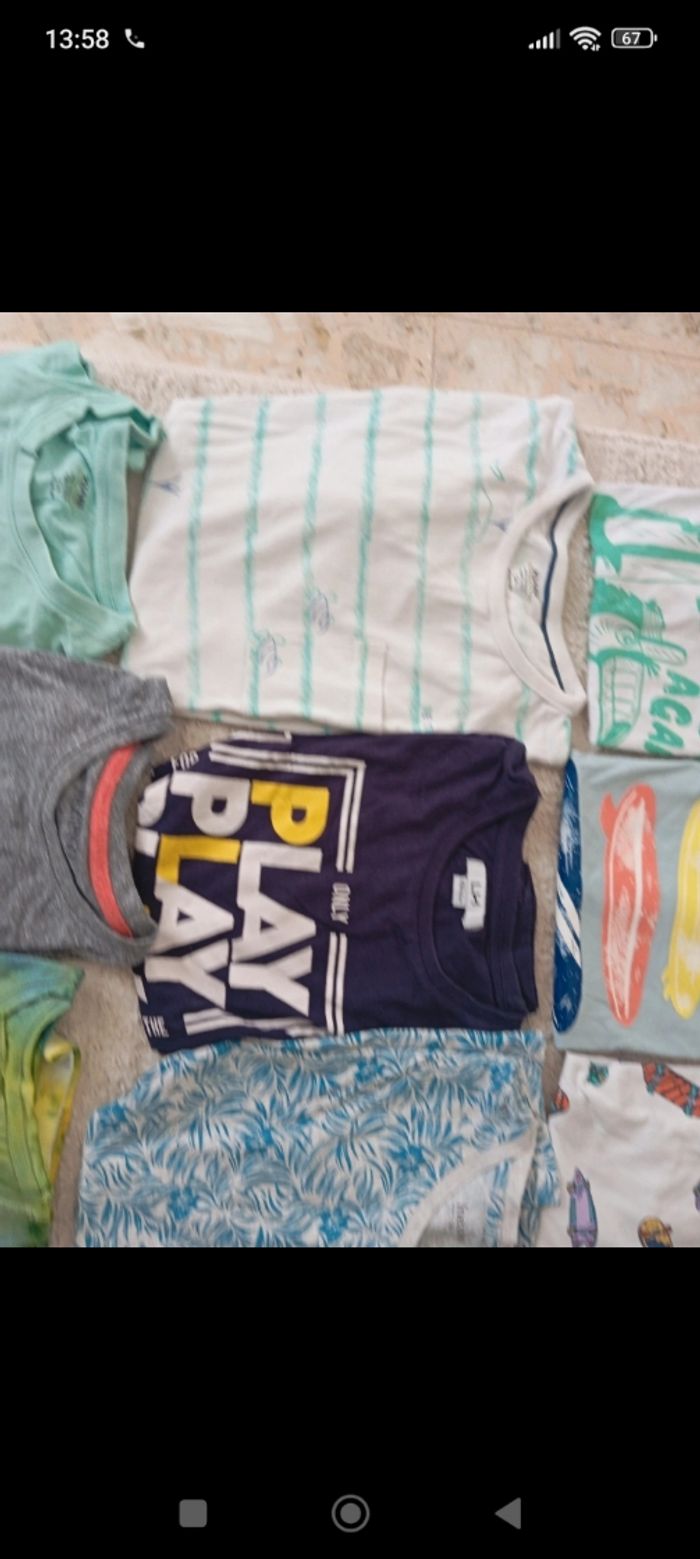 Lot de t shirts mc 12 ans - photo numéro 7