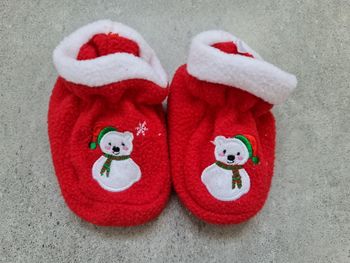 Chaussons noel 0 - 6 mois