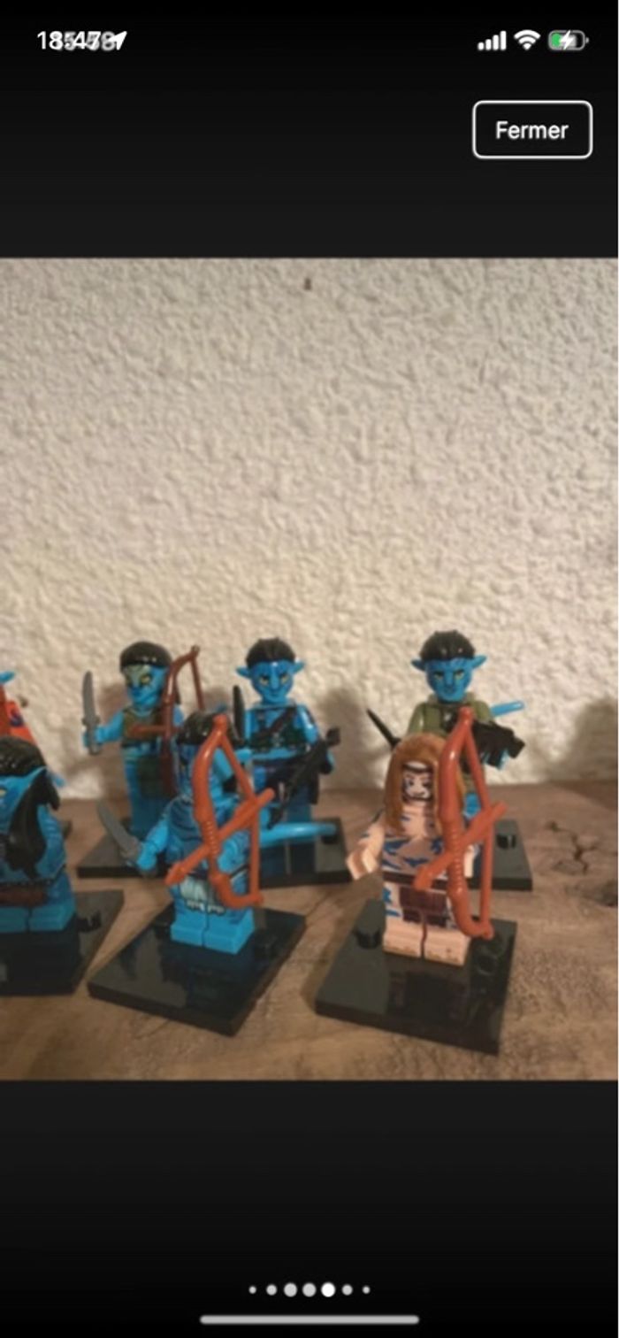Minifigure Avatar 3 lot de 10 - photo numéro 5