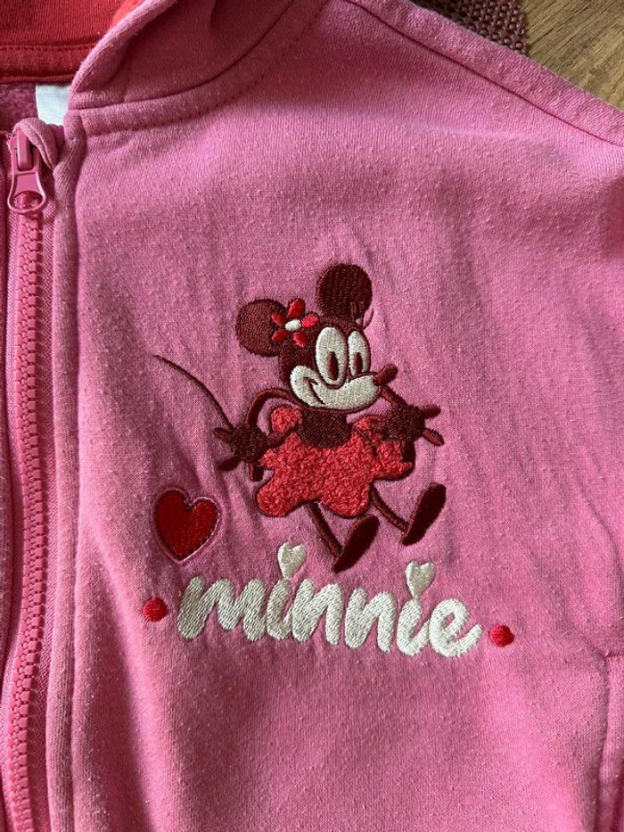 Gilet Minnie rose 💞 104cm /4ans - photo numéro 3
