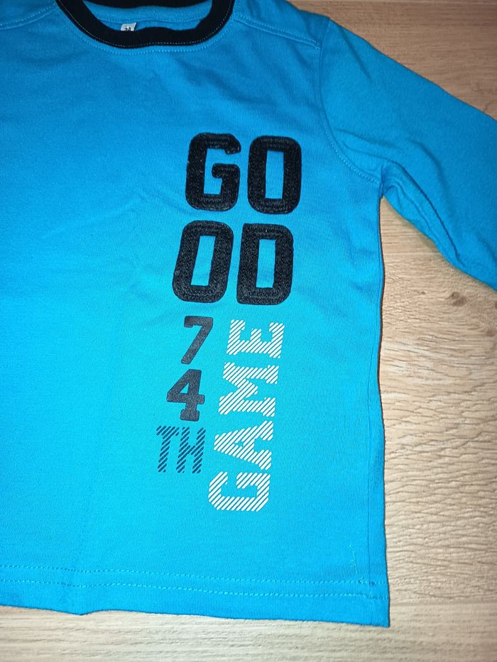 T-shirt manches longues garçon, taille 3 ans, NEUF - photo numéro 2