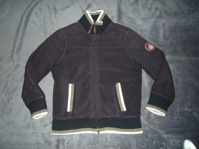 BLOUSON POLAIRE MARRON GARÇON "OKAIDI" - 10 ANS - n°04