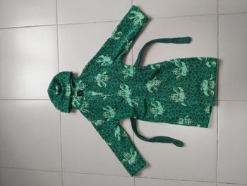 Robe de chambre douce motif dinosaure 122/128