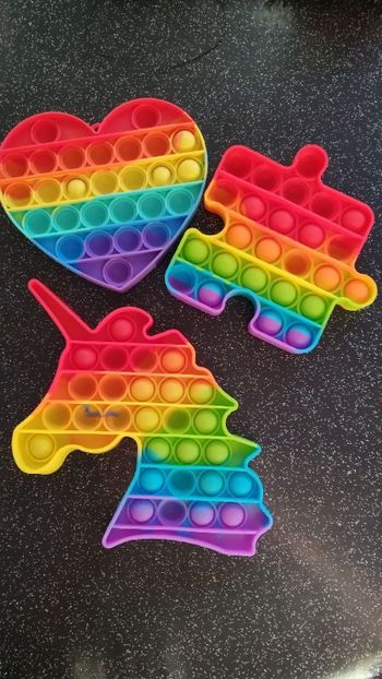 Lot de 3 Pop it
