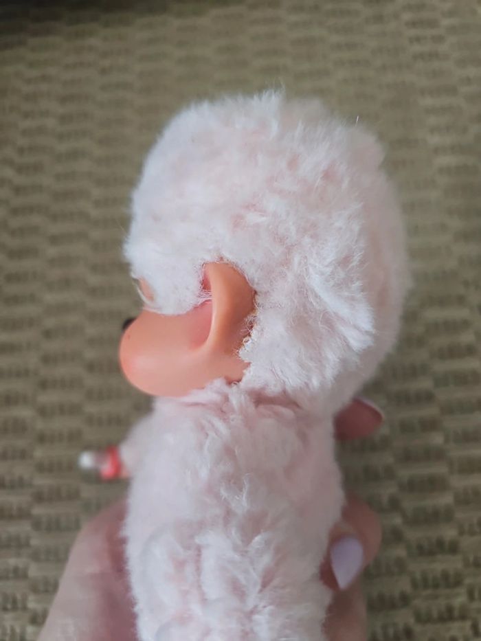 Peluche kiki rose pâle vintage - photo numéro 15