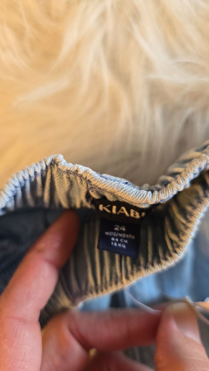 Neufs (non portés) 🏷🏷🤩😍💙 superbe ensemble sweat et  jeans souple 23/24 mois garçon 💙😍🤩 - photo numéro 8