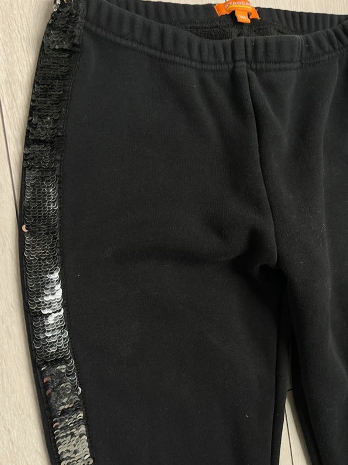 Pantalon ,jogging sequin noir - photo numéro 3