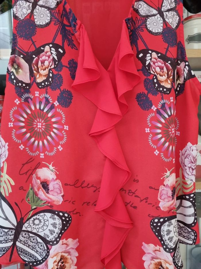 Chemisier Desigual taille L - photo numéro 3