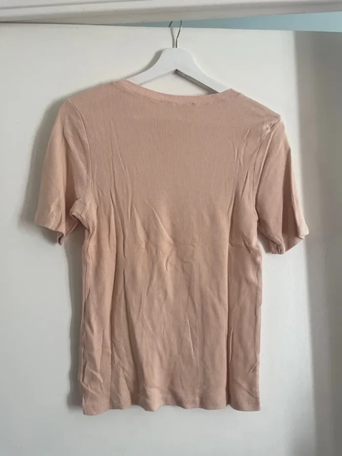 Haut rose clair Zara L - photo numéro 4